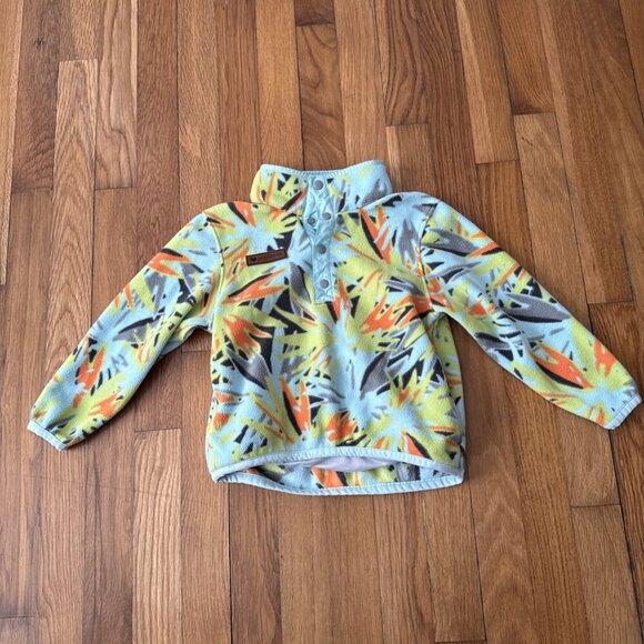 Obermeyer Other - Obermeyer Boulder Fleece Snap Button Sweater Youth Size Small Pull Over